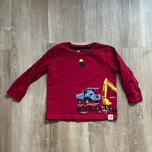 Carhartt Red Tee with Double Sided Graphic